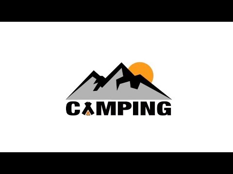 Camp logo design