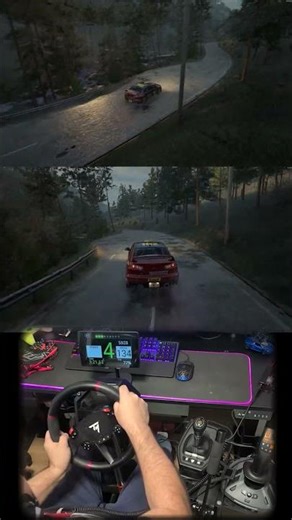 EA Sports: WRC - Hokono Lake 🇯🇵 #thrustmaster #easportswrc #wheelcam #rallysim