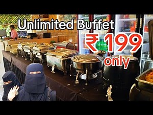 Unlimited lunch ₹199 only | All days buffet 😍 | khana Aisa khate jaao