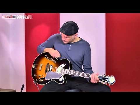 Ibanez Artcore AFJ85-VSB Hollowbody-E-Gitarre im Test auf musikmachen.de