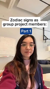 2.5K views · 69 reactions | Zodiac signs as group project members (part 1) #zodiac #zodiacsigns #zodiacs #astrologia #school #schoollife #groupproject #universitylife #students #studytok #foryoupage | Studyportals | Facebook