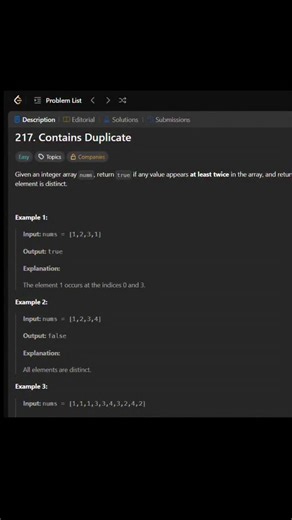 HarishJeyaraj | Find Duplicates in Java Without HashSet 💻 #Java #LeetCode #Coding #JavaTutorial #ContainsDuplicate | Instagram