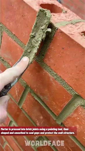 Perfect Brick Joint Pointing for Clean and Strong Brick Walls
