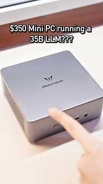 $351 Mini PC Runs 35B AI Model 😳 20+ Tokens/s on MINISFORUM UM790 Pro