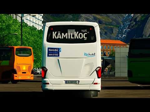 Fernbus - Setra S 516 HD (Kamil Koç ile Grenoble to Lyon 135km)
