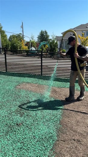 Hydroseeding is the future of lawns