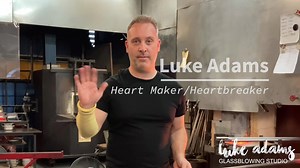 8.3K reactions · 1K shares | Tired of Giving Flowers? Fun and Unique Glass Hearts and Other Gifts! | Luke Adams Glass Blowing | Facebook