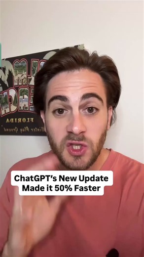 ChatGPT just release a brand new model that is 50% faster and more intelligent! #chatgpt