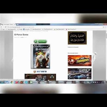 how to download G Force game pc version