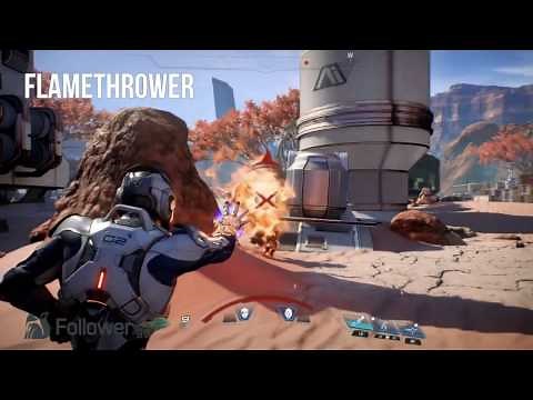 Mass Effect Andromeda: Abilities Showcase