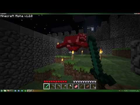 1 Hour Of Alpha Minecraft Gameplay [no talking]