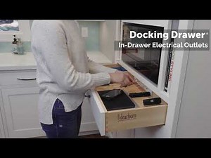 In-Drawer Outlets | Safely Connect Devices Inside the Drawer to Eliminate Countertop Clutter