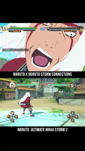 Jiraiya Jutsu Comparison | Naruto X Boruto vs Naruto Shippuden Ninja Storm 2