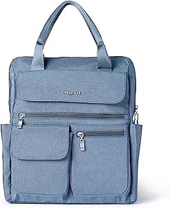 Baggallini Modern Everywhere Laptop Backpack - Travel Laptop Backpack for Women - Lightweight Water-Resistant Luggage Bag