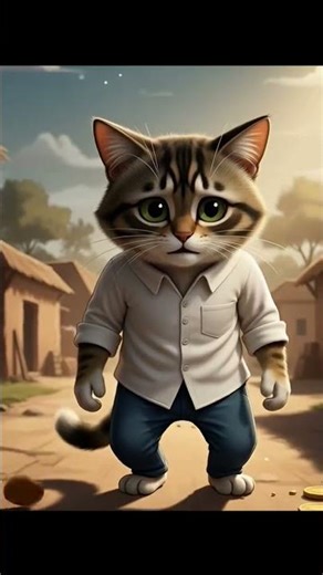ai animated cat funny video ai generated funny video funny ai cat meme