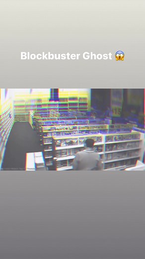Blockbuster Ghost 😱 #viral #ghost | Spooked Nation