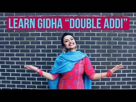Learn Gidha steps || Single Addi & Double Addi || Punjabi Gidha Darra #wedding #boli