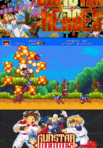 Exploring Gunstar Heroes on Sega Genesis