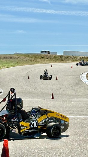 The Endurance Event is the competition’s final event, which tests each car’s durability and fuel efficiency over a longer distance. The cars on the track did great today! 👏 #formulahybrid #endurance #enduranceevent | Formula Hybrid Electric