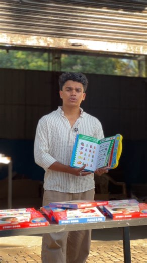 HIIQIFY on Instagram: "Everything your child needs to learn — in one intelligent book 📘✨ 🔤 Alphabets (with sounds) 🔢 Numbers & basic maths ➕➖✖️➗ 🍎 Fruits | 🐶 Animals | 🚗 Vehicles 👨‍👩‍👧 People & occupations 🎵 Musical instruments & songs 📖 Vocabulary building — all with sound support 🔊 Fun learning activities included: ✅ Counting shapes 📏 Learn measurement using scale 🎨 Colouring & matching 🖍️ Select the right colour (not “write”) 🥕 Separate vegetables and fruits (spelling correcte