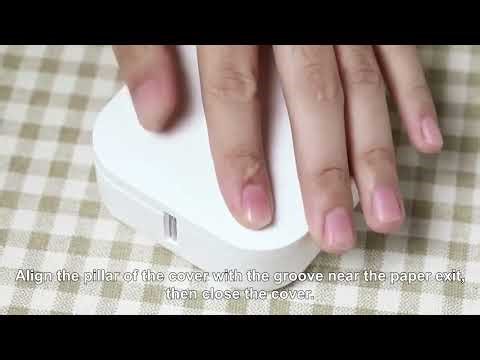 Mini Thermal Label Printer (Bluetooth, Ink-Free)