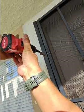 security screen door replacement #handyman #ridgid #tools #powertools