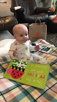 Infant’s first time watching Sesame Street