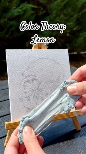 The color theory secret they don't tell you 🤫🎨 #art #oilpastelart #oilpasteltutorial #oilpastel