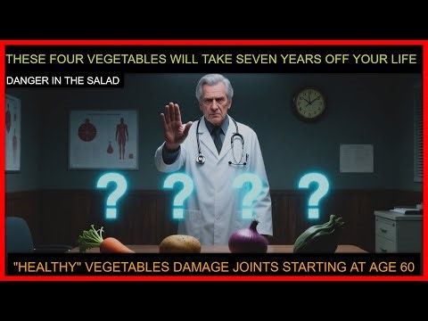 These 4 Vegetables Age You 5 Years Faster! DANGER IN YOUR SALAD