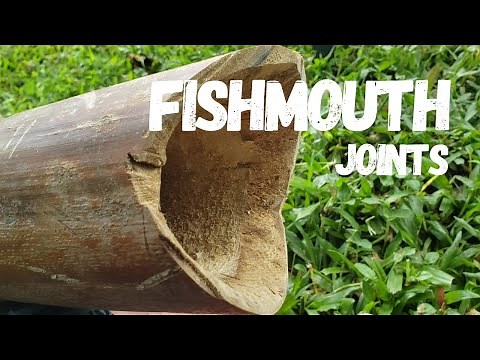 Bamboo Construction: Making Fishmouth Joints