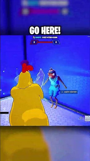 How To Get NITRO SMG in GOATED RED VS BLUE 😳! #fortnite #fortniteshorts #redvsblue