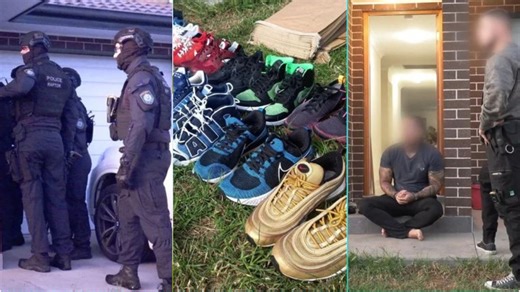 $150k designer shoes, clothes seized in dawn Raptor raids