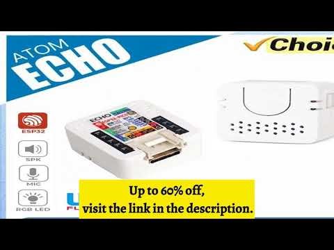 A must-have product! M5Stack ATOM Echo programmable AI smart speaker with built-in ESP32 Bluetooth