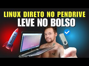 🔥 Instale e Rode o Linux no Pendrive! MiniOS: Rápido, Leve e Portátil! 🚀