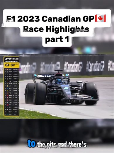 F1 2023 Canadian GP Highlights Part 1