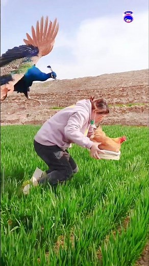 🦚🇹🇭 Amazing Thai Peacock | Rare Beauty of Thailand’s National Wildlife #peacock #birds #shorts