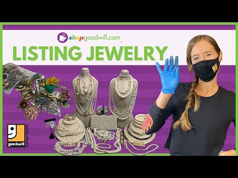 shopgoodwill.com JEWELRY Unboxing & Tour | Shop Goodwill Online