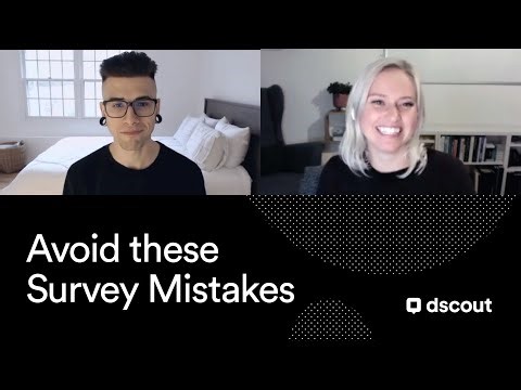 UX Surveys: 3 Common Mistakes and What to Do Instead