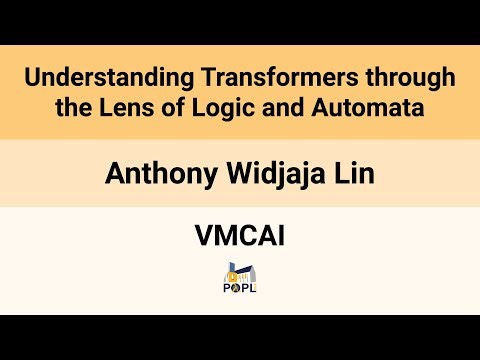 [VMCAI'26] Understanding Transformers through the Lens of Logic and Automata