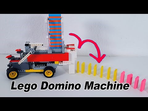 DIY How to make a Lego Domino Machine