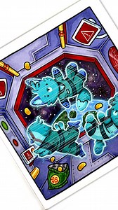 68K views · 1.8K reactions |  Hologram Effect | Time to Teleport | Cozy Eras Coloring Book by Jade Summer #coloring #coloringbook #coloringpages #colorwithme #relaxingcoloring #satisfyingcoloring #jadesummer #jadesummercoloringbook | Jade Summer Coloring Books | Facebook