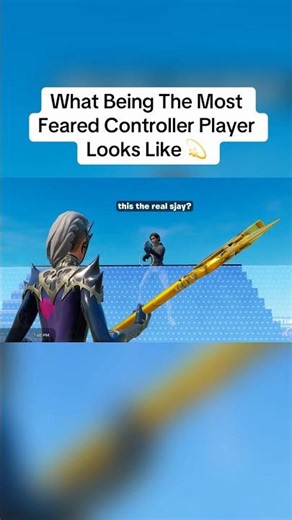I’m the new best controller player ? #fortnite