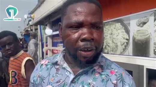 An eyewitness narrates to Channel One News the devastating scenes at the Kwashieman Traffic Light, after a crash involving a truck loaded with onions and a bus, reportedly carrying members of a church's congregation to a convention, which has left several people feared dead.