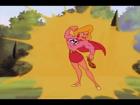 Female Muscle clip 134 - The Wacky World of Tex Avery