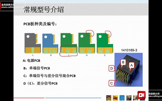 VPX 高速连接器介绍-6 PCB种类介绍