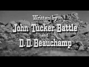 SHOOTOUT AT MEDICINE BEND 1956 * RANDOLPH SCOTT * JAMES GARNER