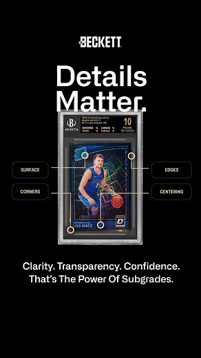 Know more. Grade smarter. Visit Beckett Booth #3011 at The National for on-site card grading. | Beckett Collectibles