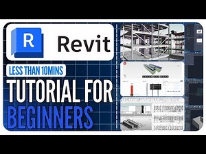 REVIT Tutorial For beginners (In LESS THAN 10 MINUTES)