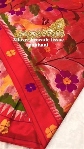 Designer paithani #paithani #shorts