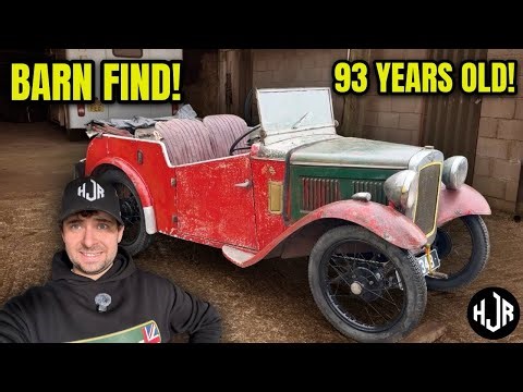 This 1933 Austin 7 Special Hasn’t Run Since 1965… Let’s Fix That!
